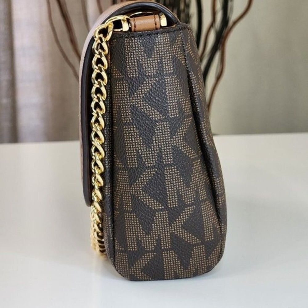 NEW! Michael Kors Jet Set Pouchette Crossbody Bag - Picture 5 of 12